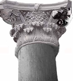 35. Corniced column