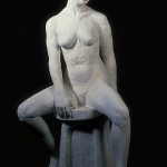 Seated figure